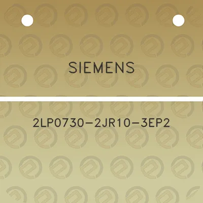 siemens-2lp0730-2jr10-3ep2