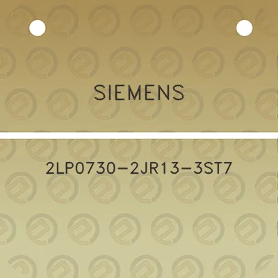 siemens-2lp0730-2jr13-3st7