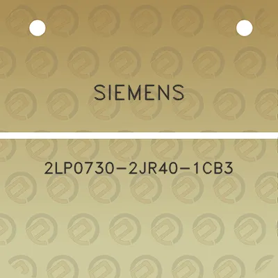 siemens-2lp0730-2jr40-1cb3