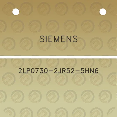 siemens-2lp0730-2jr52-5hn6