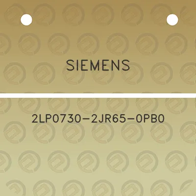 siemens-2lp0730-2jr65-0pb0