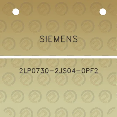 siemens-2lp0730-2js04-0pf2