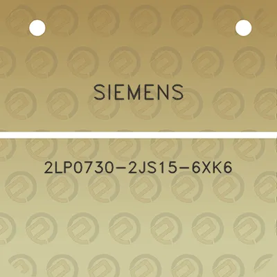 siemens-2lp0730-2js15-6xk6