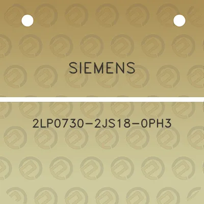 siemens-2lp0730-2js18-0ph3