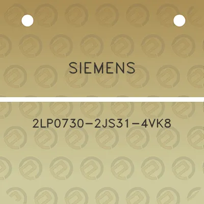 siemens-2lp0730-2js31-4vk8