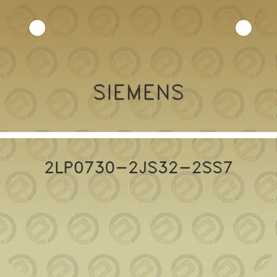 siemens-2lp0730-2js32-2ss7