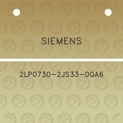 siemens-2lp0730-2js33-0qa6