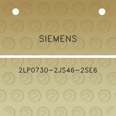 siemens-2lp0730-2js46-2se6