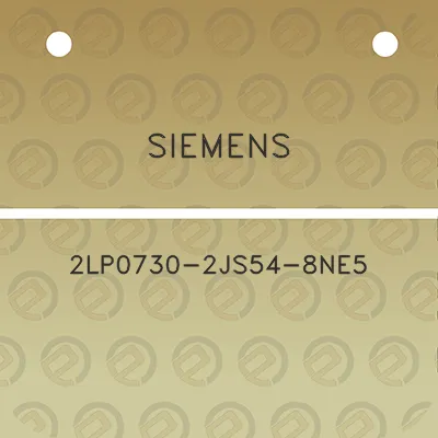 siemens-2lp0730-2js54-8ne5