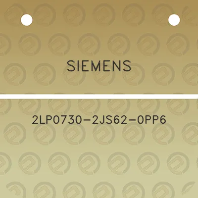 siemens-2lp0730-2js62-0pp6