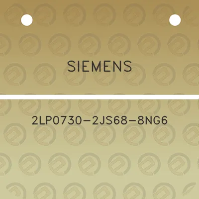 siemens-2lp0730-2js68-8ng6