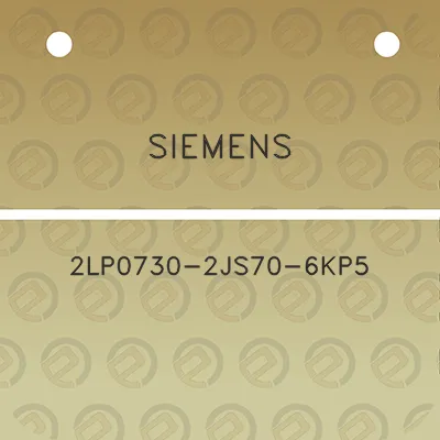 siemens-2lp0730-2js70-6kp5