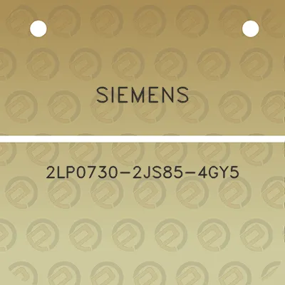 siemens-2lp0730-2js85-4gy5