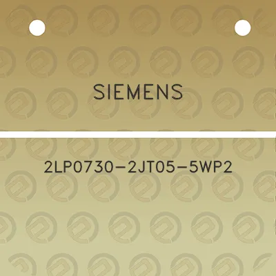 siemens-2lp0730-2jt05-5wp2