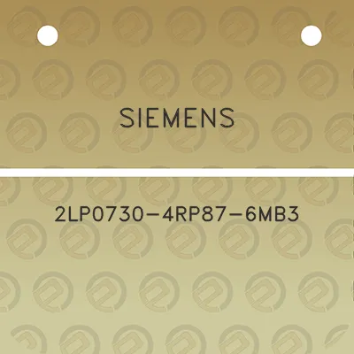 siemens-2lp0730-4rp87-6mb3