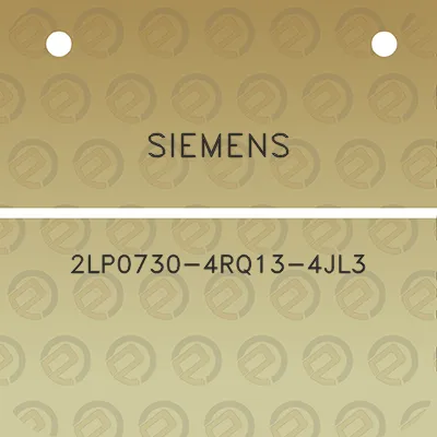 siemens-2lp0730-4rq13-4jl3