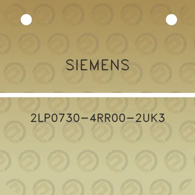 siemens-2lp0730-4rr00-2uk3