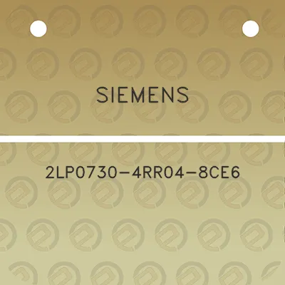 siemens-2lp0730-4rr04-8ce6