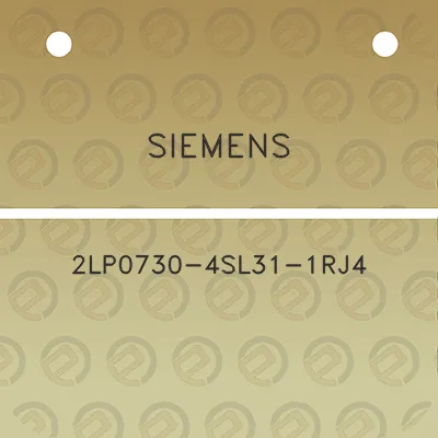 siemens-2lp0730-4sl31-1rj4