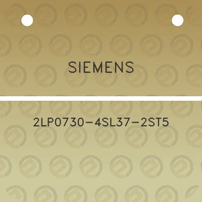 siemens-2lp0730-4sl37-2st5