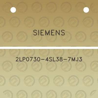 siemens-2lp0730-4sl38-7mj3