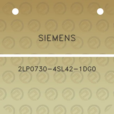 siemens-2lp0730-4sl42-1dg0