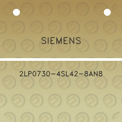 siemens-2lp0730-4sl42-8an8