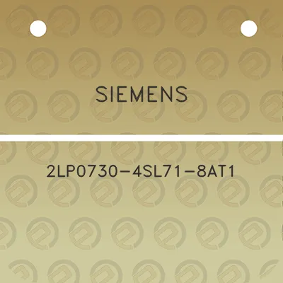 siemens-2lp0730-4sl71-8at1