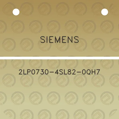 siemens-2lp0730-4sl82-0qh7