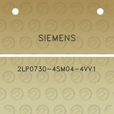 siemens-2lp0730-4sm04-4vv1