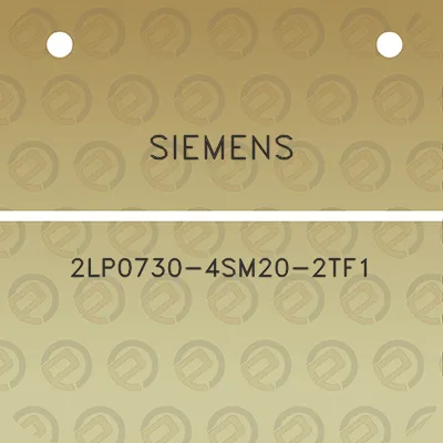 siemens-2lp0730-4sm20-2tf1