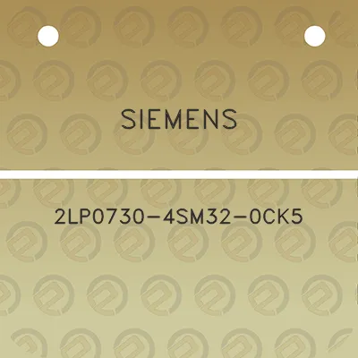 siemens-2lp0730-4sm32-0ck5