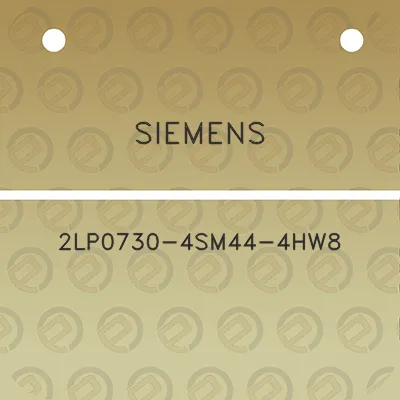 siemens-2lp0730-4sm44-4hw8