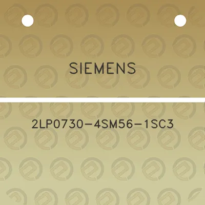 siemens-2lp0730-4sm56-1sc3