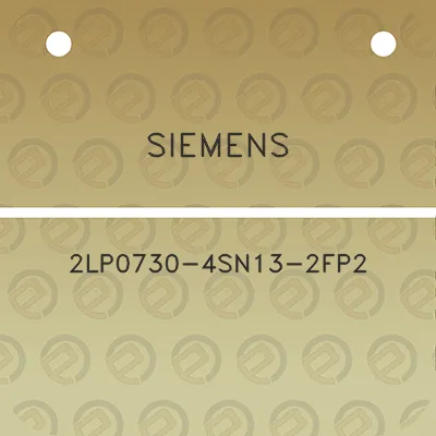 siemens-2lp0730-4sn13-2fp2