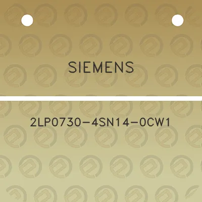 siemens-2lp0730-4sn14-0cw1