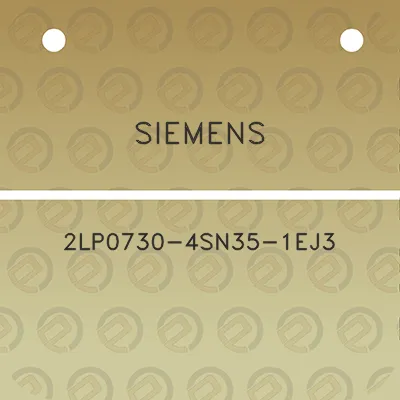 siemens-2lp0730-4sn35-1ej3