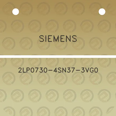 siemens-2lp0730-4sn37-3vg0