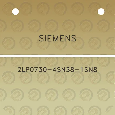 siemens-2lp0730-4sn38-1sn8