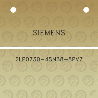 siemens-2lp0730-4sn38-8pv7