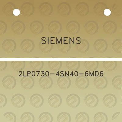 siemens-2lp0730-4sn40-6md6