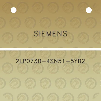 siemens-2lp0730-4sn51-5yb2