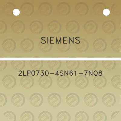 siemens-2lp0730-4sn61-7nq8