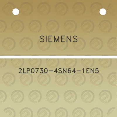 siemens-2lp0730-4sn64-1en5