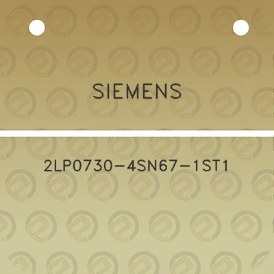 siemens-2lp0730-4sn67-1st1