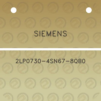 siemens-2lp0730-4sn67-8qb0