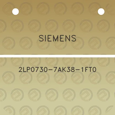 siemens-2lp0730-7ak38-1ft0