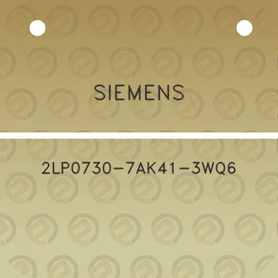 siemens-2lp0730-7ak41-3wq6