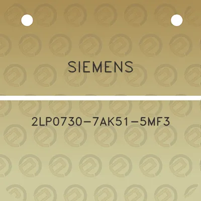 siemens-2lp0730-7ak51-5mf3