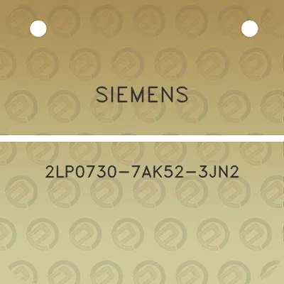 siemens-2lp0730-7ak52-3jn2